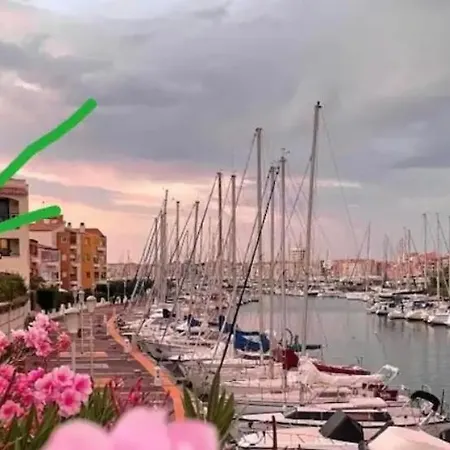 Cap D 'agde 5 Personnes, Vue Chenal *