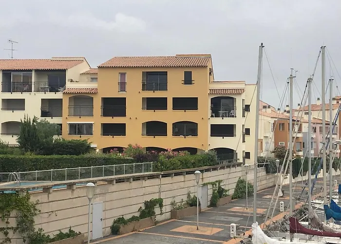 아파트 Cap D 'agde 5 Personnes, Vue Chenal 아그